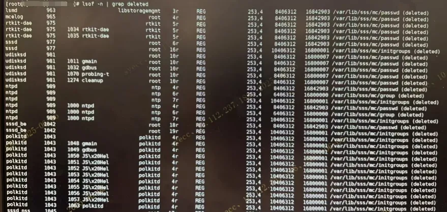 /root占用空间过大但是又找不到大文件和大目录的问题